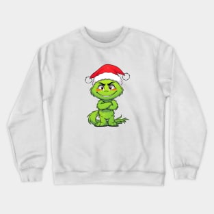 Grinch Cartoon Full of Christmas Cheer Crewneck Sweatshirt